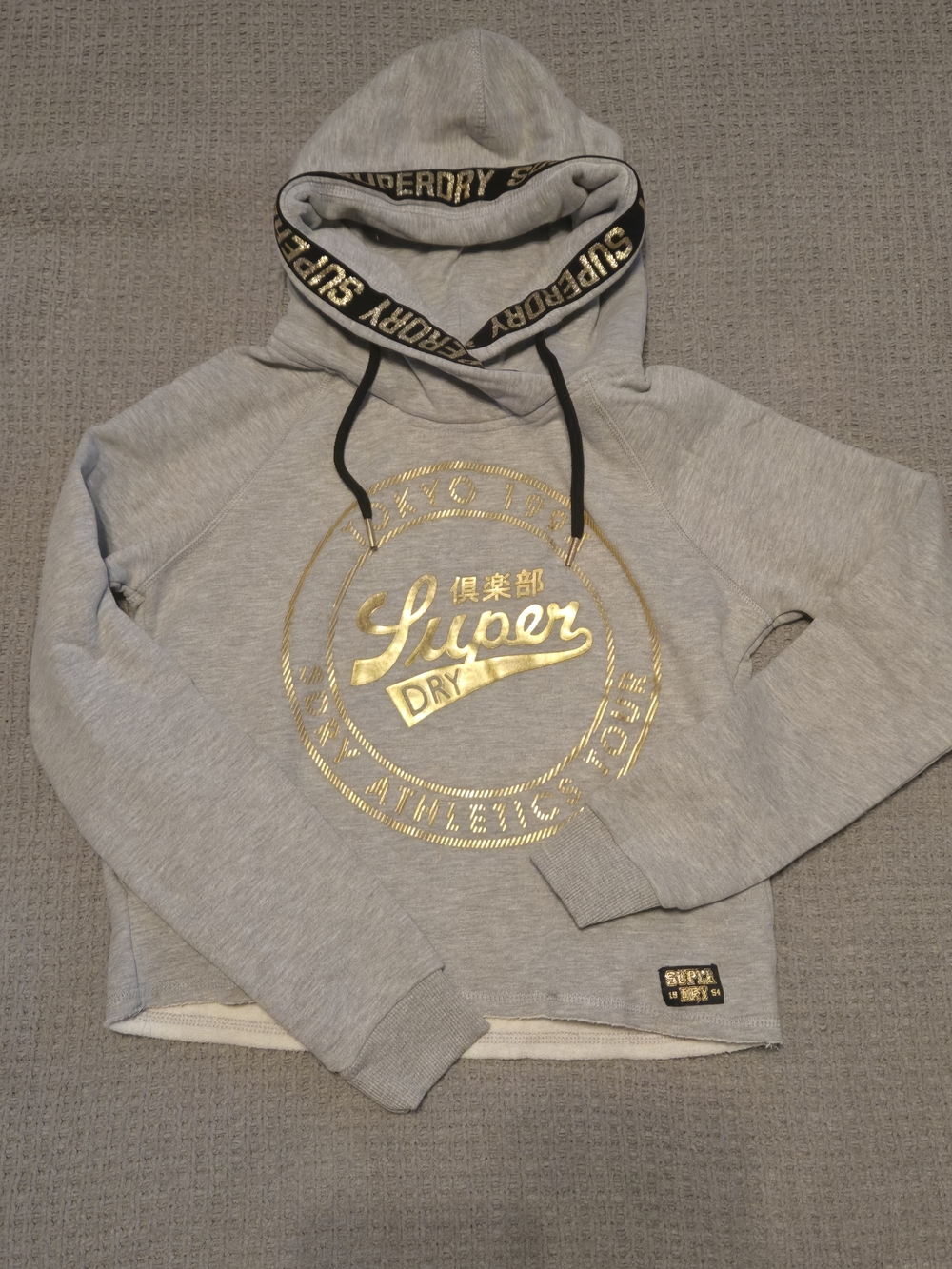 Superdry Heather Gray Pullover Sweatshirt